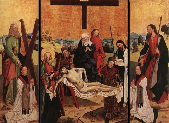 MASTER of the Life of the Virgin Triptych of Canon Gerhard ter Streegen de Monte Spain oil painting art